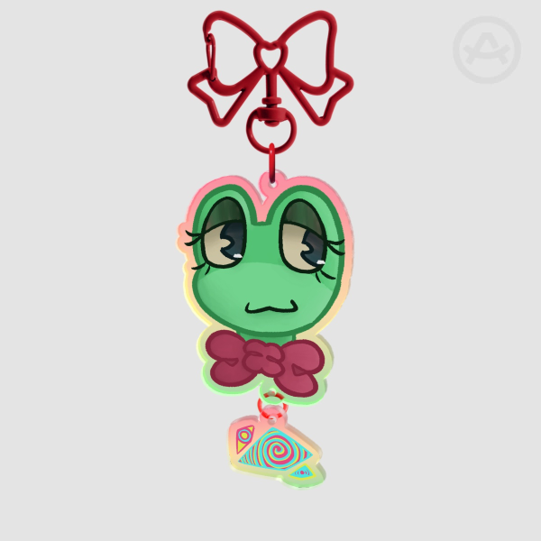 Ribbit || The Amazing Digital Circus TADC Connection Keychain