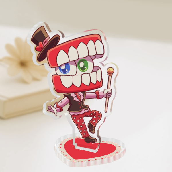 Caine Valentine's Day - Clear Acrylic Standees