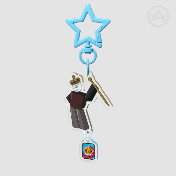 Cruel king BlockTales Connection Keychain