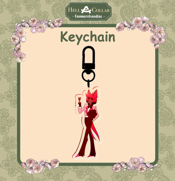 Spring Alastor Keychain