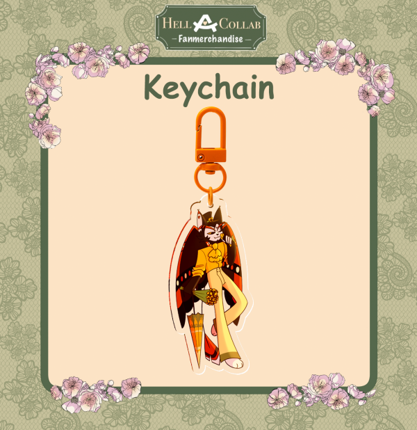 Spring Husk Keychain