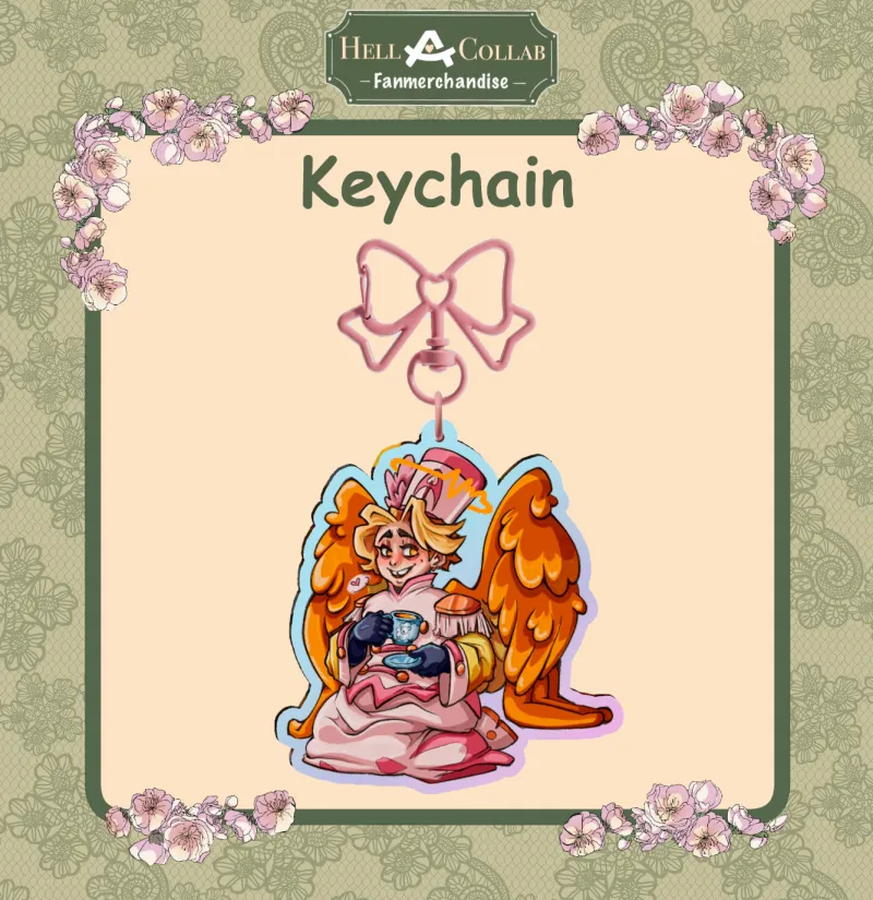 Abel - Tea Time - Rainbow Acrylic Keychain