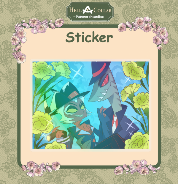 Spring - CriminAle Clear PET Vinyl Die Cut Sticker