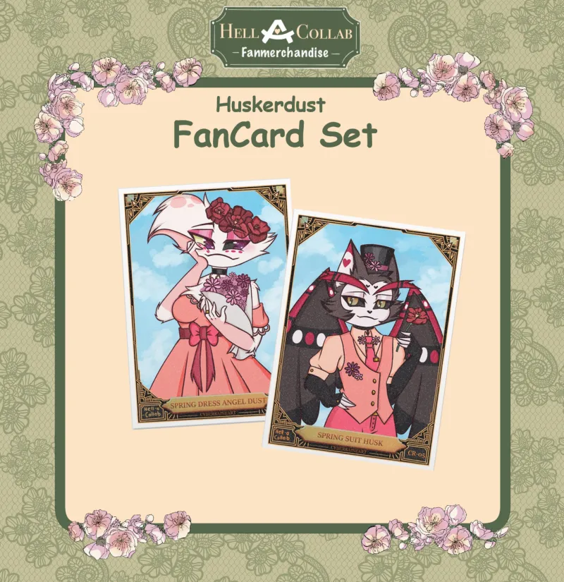 Spring HuskerDust FanCard Set ༺❀༻