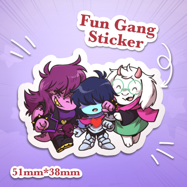 The Fun Gang Sticker