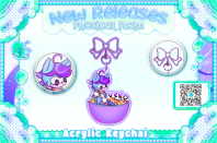 Veko Khaya / sweet mobians acrylic Keychain
