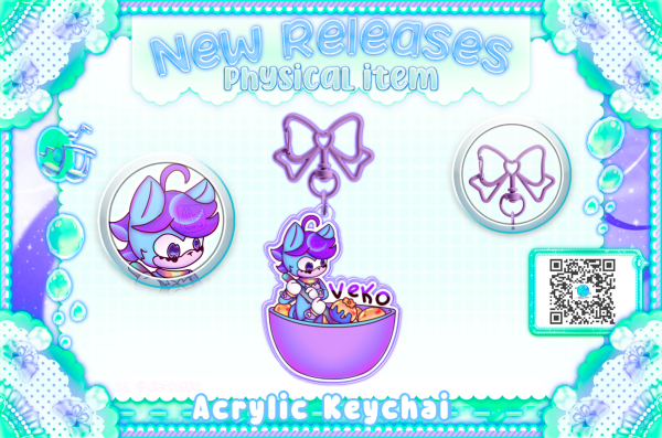 Veko Khaya / sweet mobians acrylic Keychain