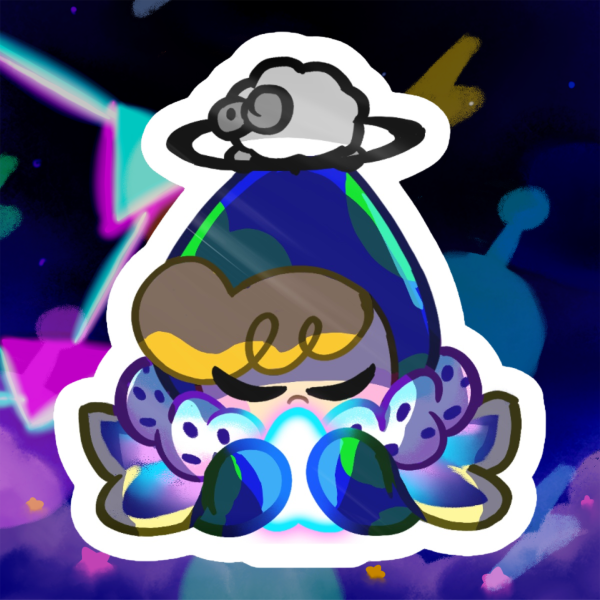 Dreamer wishing Sticker