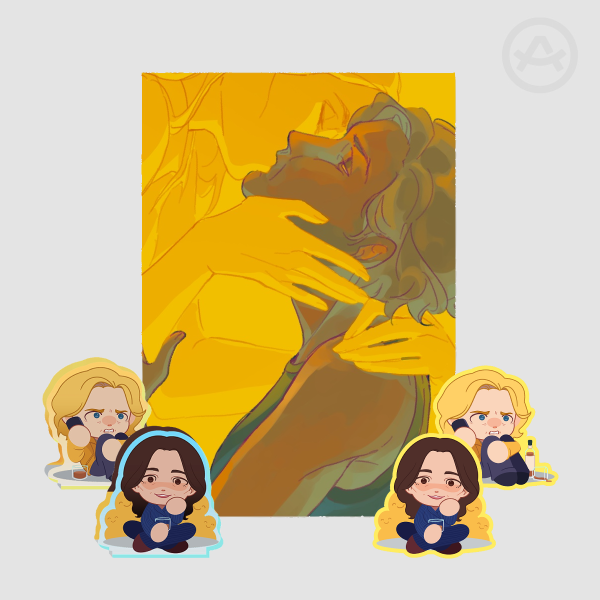 Pluribus Sitting Stursia + Kiss Print Bundle