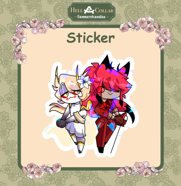 [Hellaverse Spring Collection] RadioApple Broken Time || Sticker