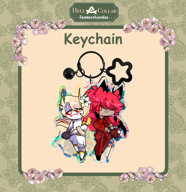 [Hellaverse Spring Collection] RadioApple Broken Time || 7cm Keychain