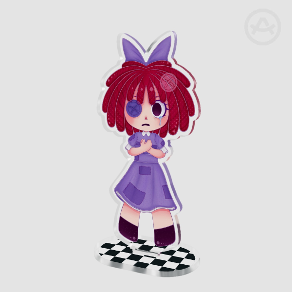 The Amazing Digital Circus Ragaths Clear Acrylic Standees