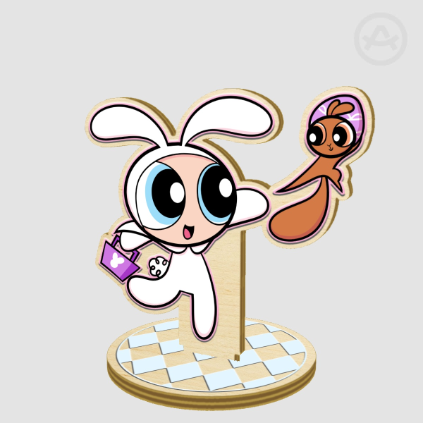 Bubbles's Easter Hunt Wooden Standees
