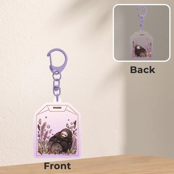 Ghostea Acrylic Keychain