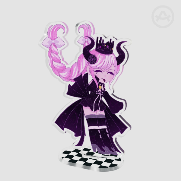 Master Detective Archives: Rain Code Shinigami Chan Clear Acrylic Standees