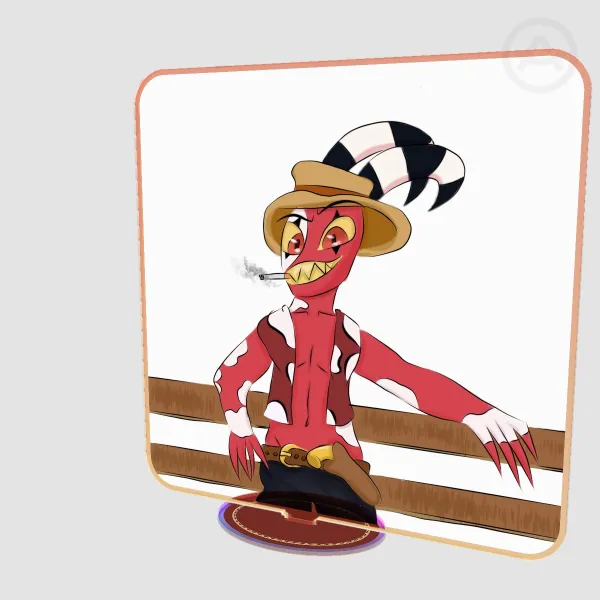 Cowboy Blitz Standee