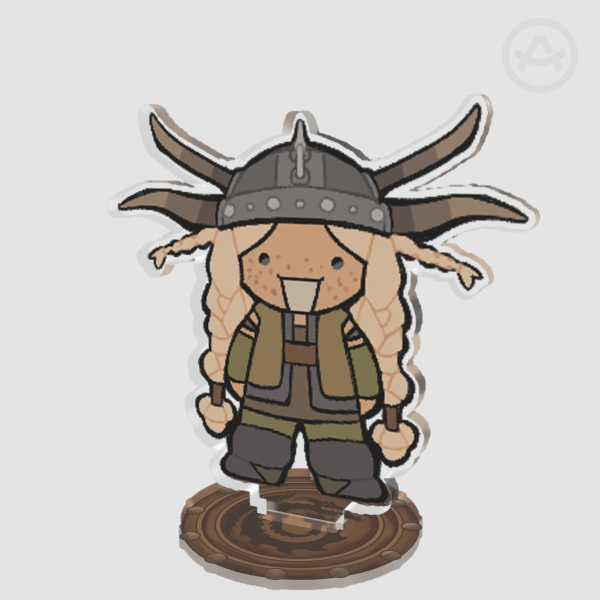 HTTYD Ruffnut Chibi Standee