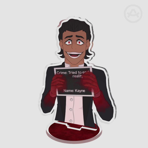 Kayne Clear Acrylic Standee