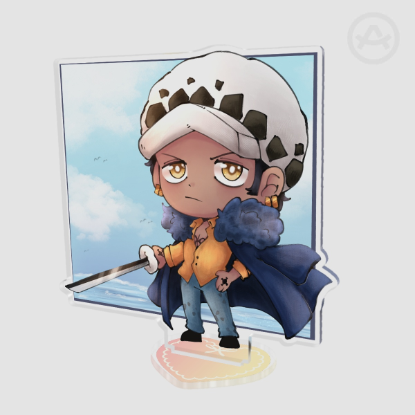 Law Clear Acrylic Standees