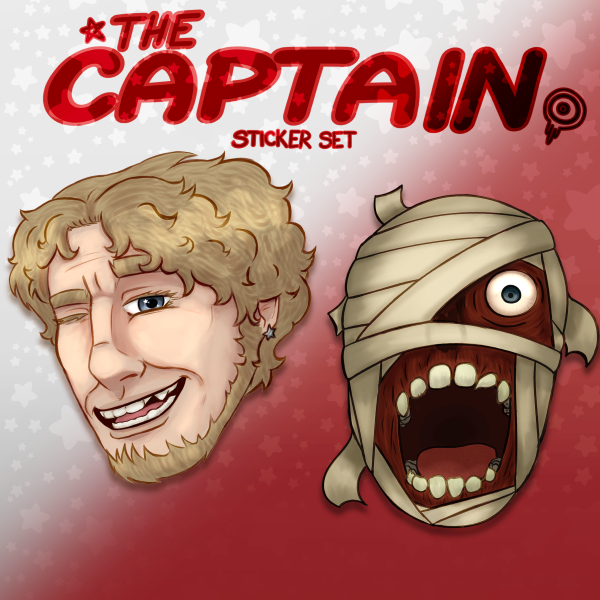 Pre + Post Crash Curly Sticker Set