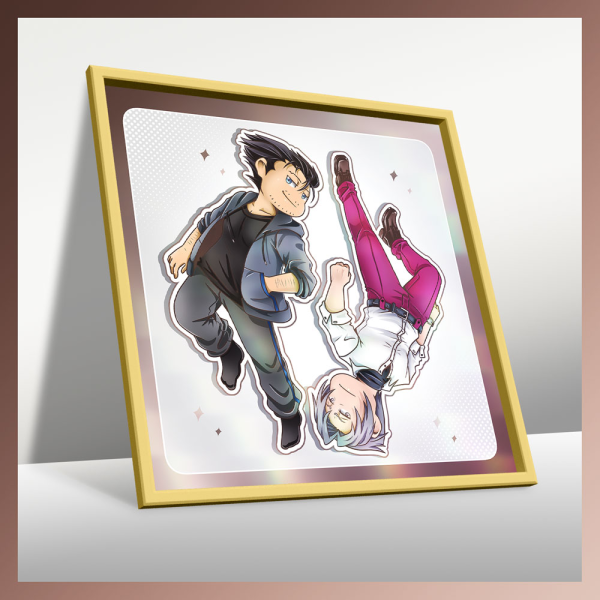 NaruMitsu - Lean On Me Art Board