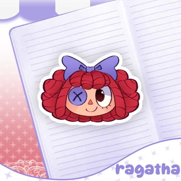ragatha sticker ⋆ the amazing digital circus