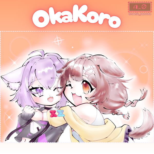 OkaKoro Hug Poster Printing