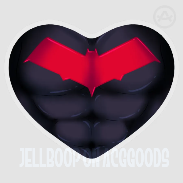 Red Hood Clear Vinyl Stickers