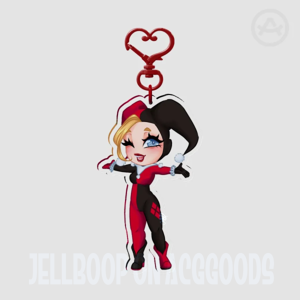 Harleen Quinzel / Harley Quinn KEYCHAIN