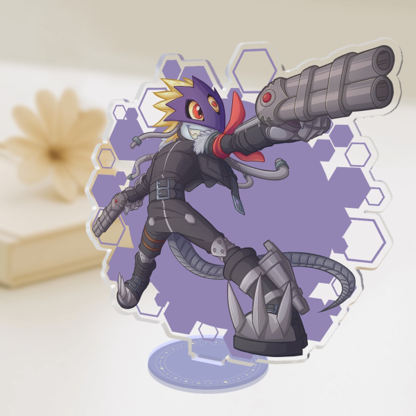 Beelzemon Clear Acrylic Standee