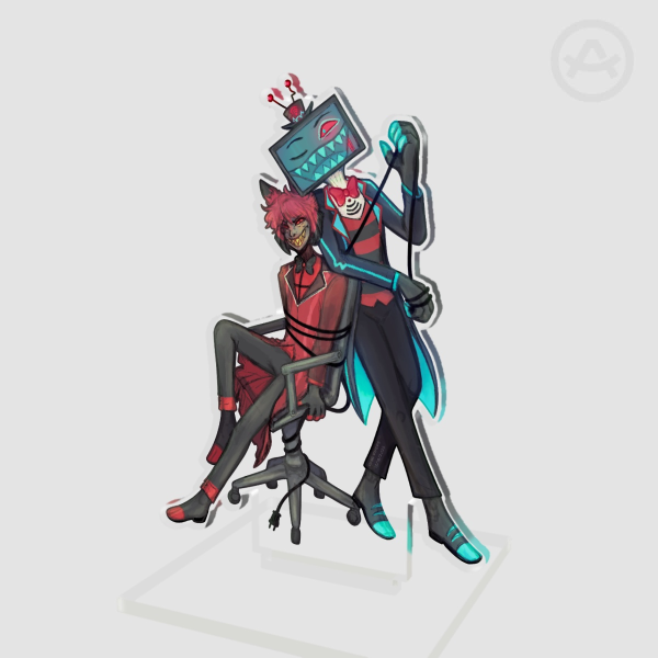 Radiostatic (Vox X Alastor) Acrylic Stand Figure