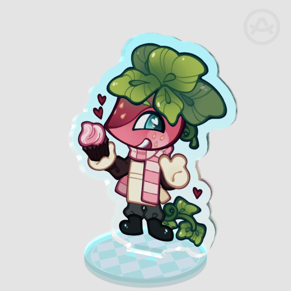 Sprout DW Colored Edge Acrylic Standee