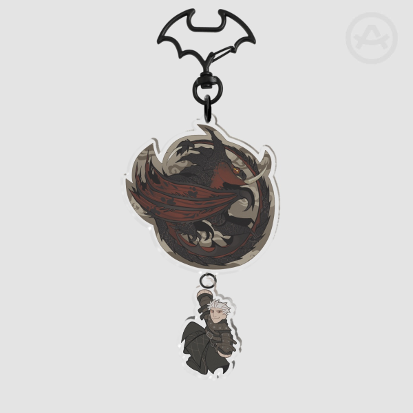 HTTYD Deathgripper & Grimmel Keychains