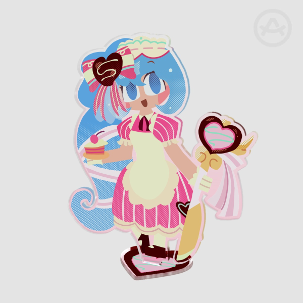 Cream Soda Cookie Valentine's costume standee