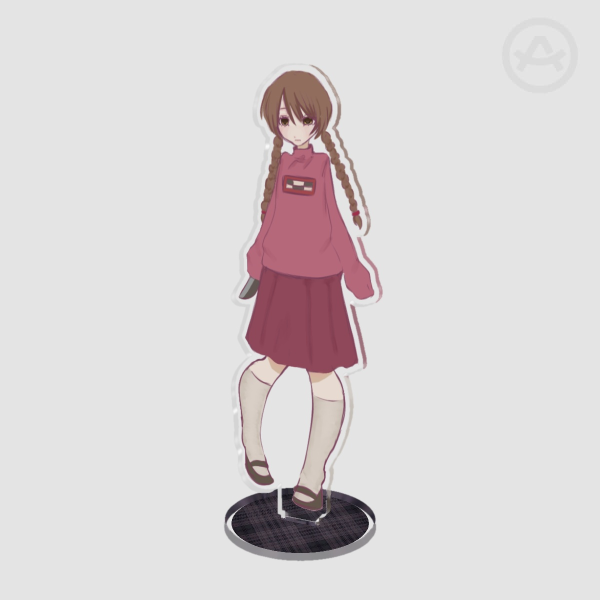 Clear Acrylic Standee of Madotsuki!
