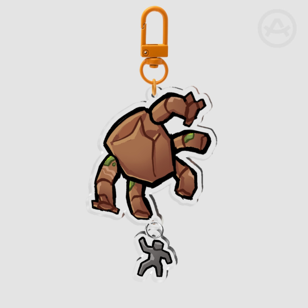 PHM Rocky and mini Grace Keychain