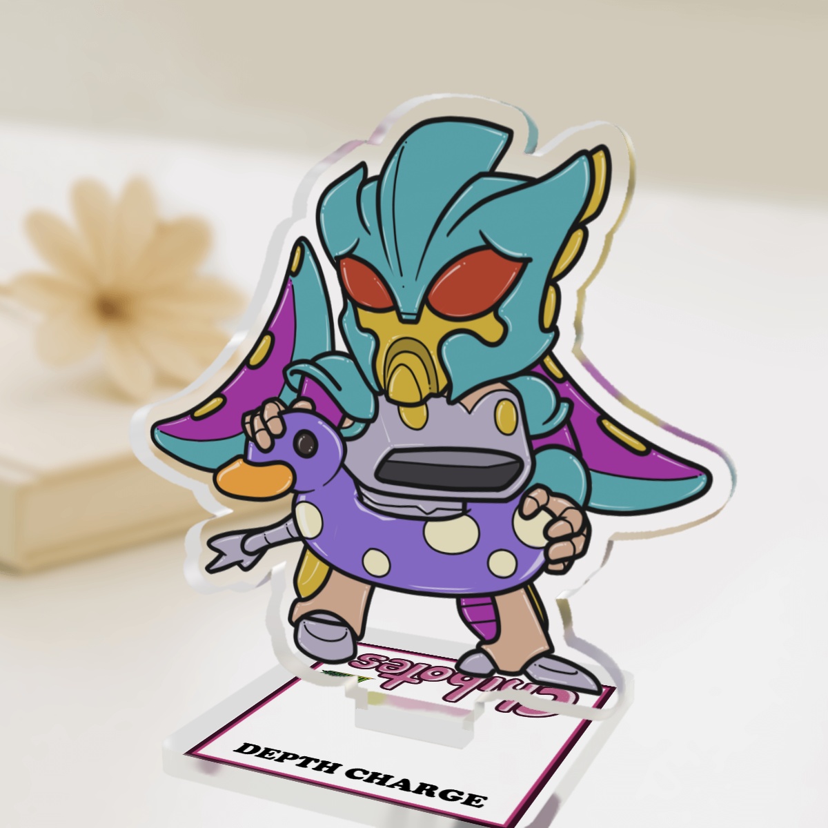 Depth Charge - Chibotes - Acrylic Standee