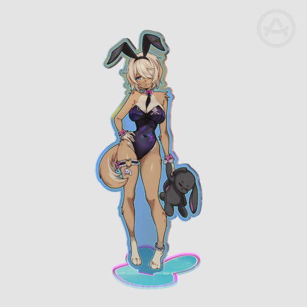 Rainbow Acrylic Standee | Bunny Suit Vao
