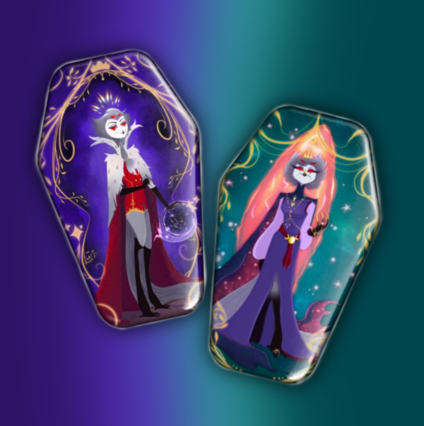 Royal Duality coffin badges