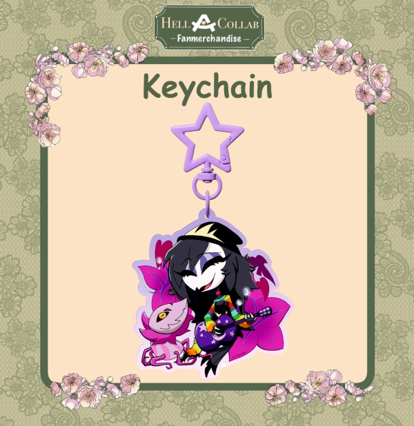 Octavia Spring Clear Acrylic Keychains