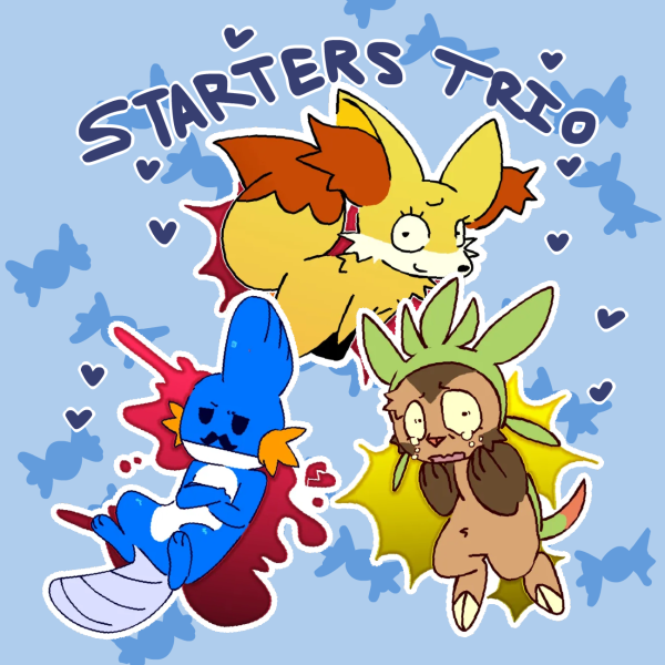 MOVIEUNLEASHERS STARTERS TRIO [sticker pack]