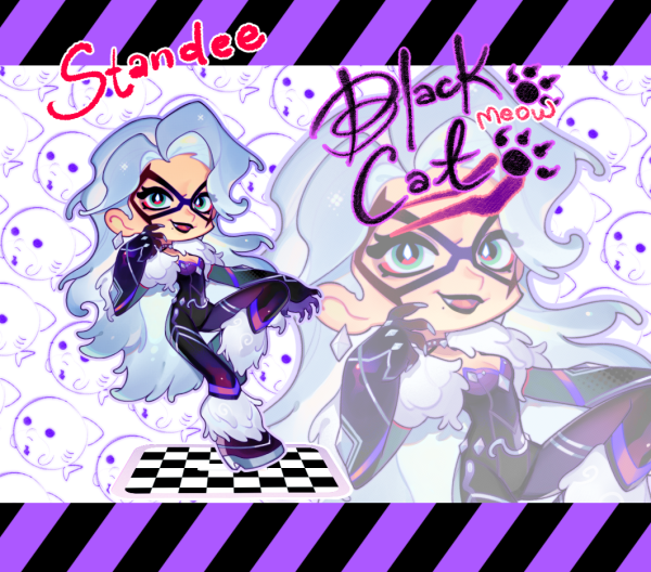 Black Cat | Standee Small