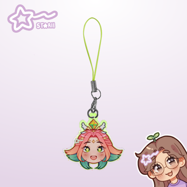 Star Guardian Neeko ᯓ★ Glitter Acrylic Phonecharm
