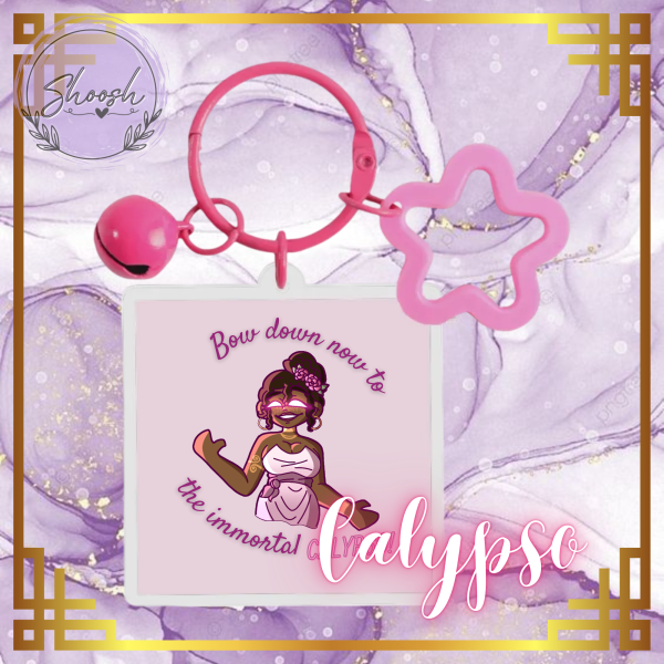 Calypso Clear Acrylic Keychains
