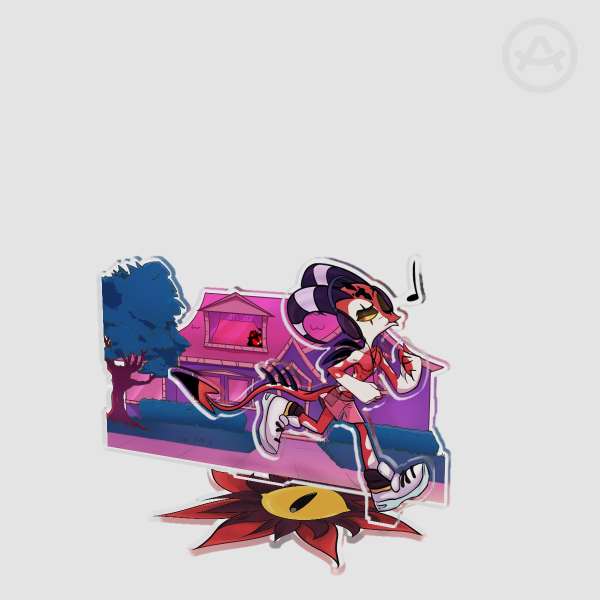 Double Insert Acrylic Standees