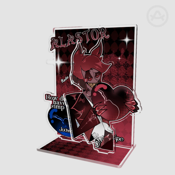 Alastor double insert standee