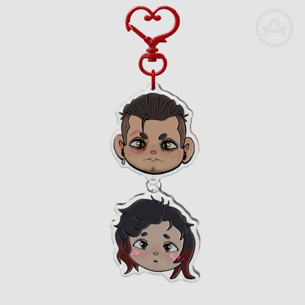 Bailey & Aria Epoxy Connection Acrylic Keychain