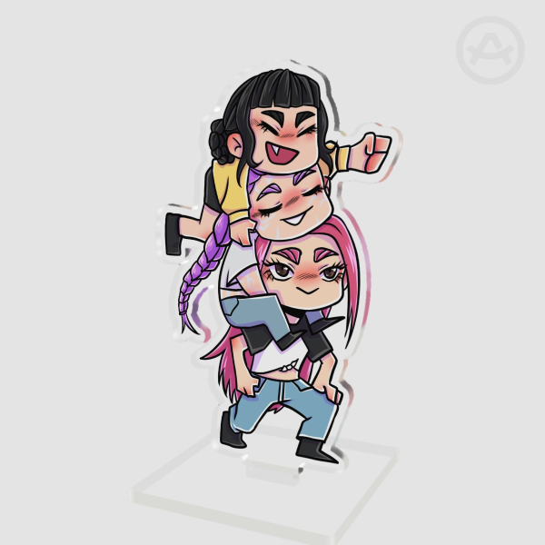 Chibi Huntrix Clear Acrylic Standee