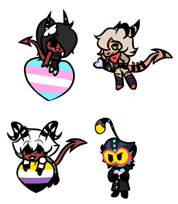 TDOV Hellaverse Keychain Set