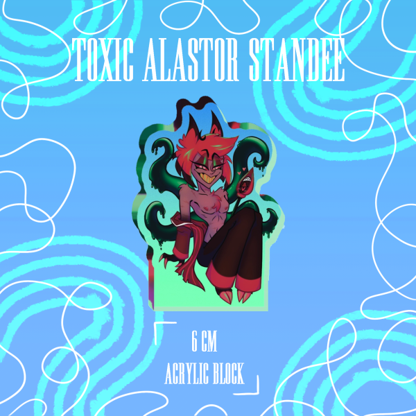 Toxic Alastor | Thick Acrylic Standee